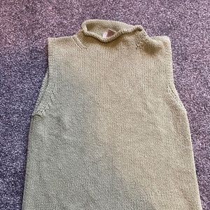 LL Bean sweater tank